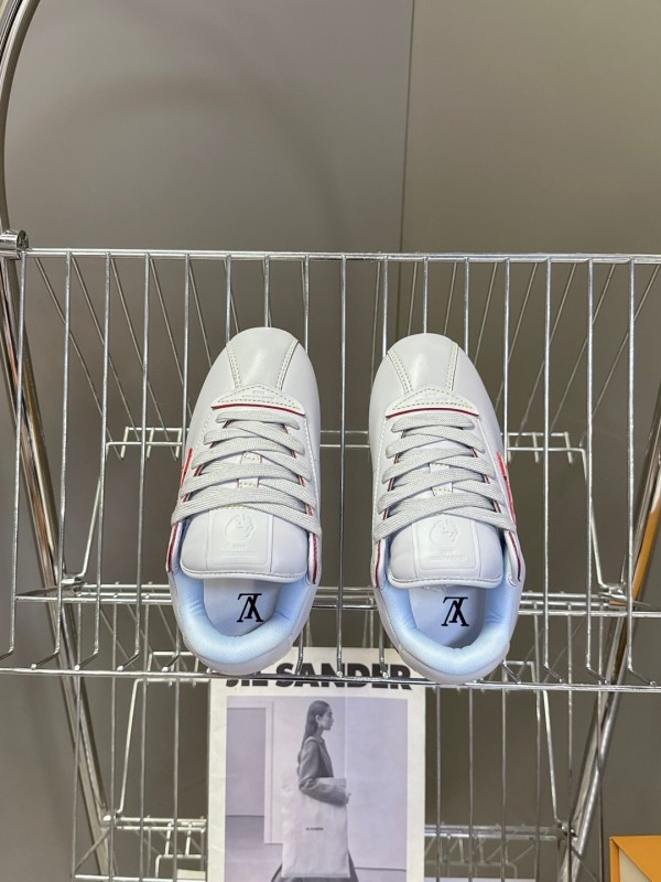 Louis Vuitton 2025 SS Pharrell Williams Collaboration Thick Sole Sneakers Retro Running Shoes - KFY00380