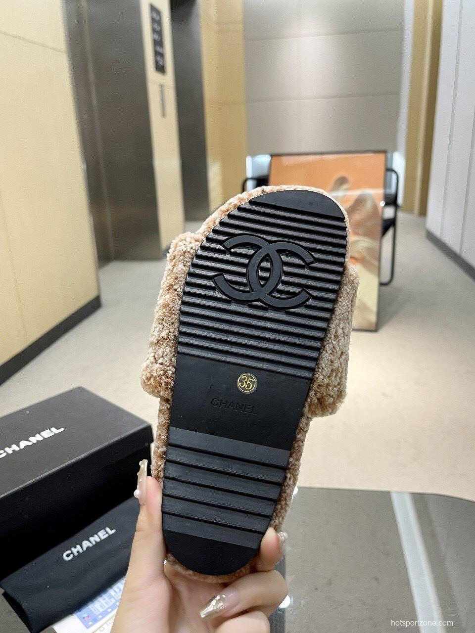 Chanel 2025/SS New Wool Slippers Soft Wool - LY00280