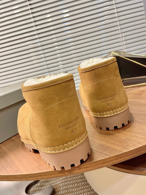 Balenciaga 2025 SS Oversized High-Heel Snow Boots - AS00500