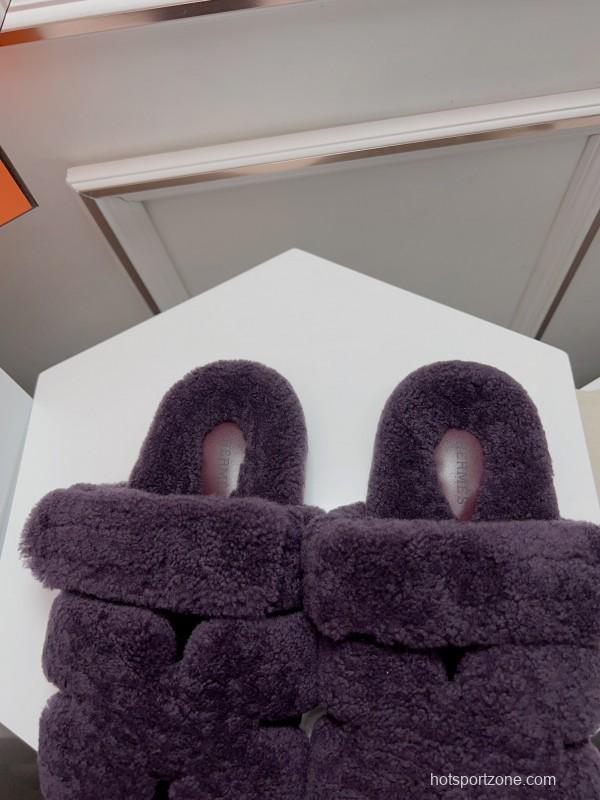 H ERLING Mao Slippers 2025 SS Collection Genuine Fur Comfort - LY00270