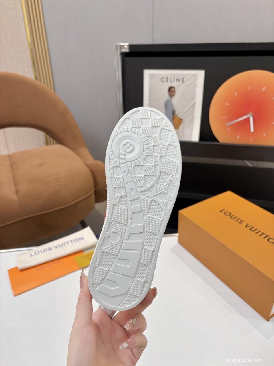 Louis Vuitton Lagoon Series Denim Sneakers with Buckle - AS00300