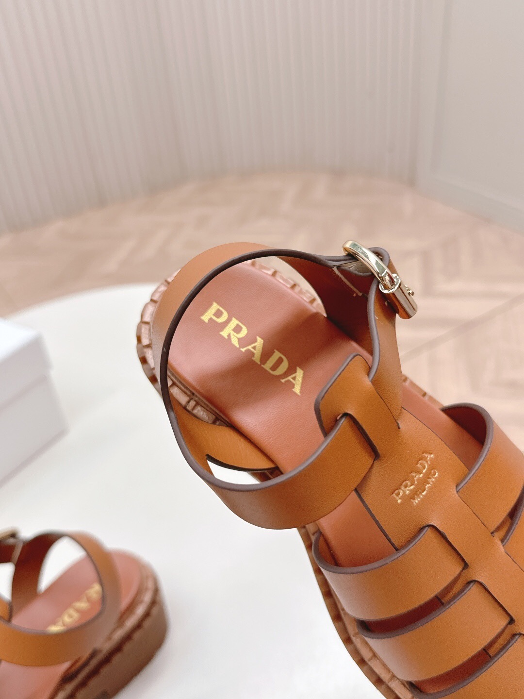Prada Spring Summer 2025 Low-Top Sandals Roman Platform - LY00290