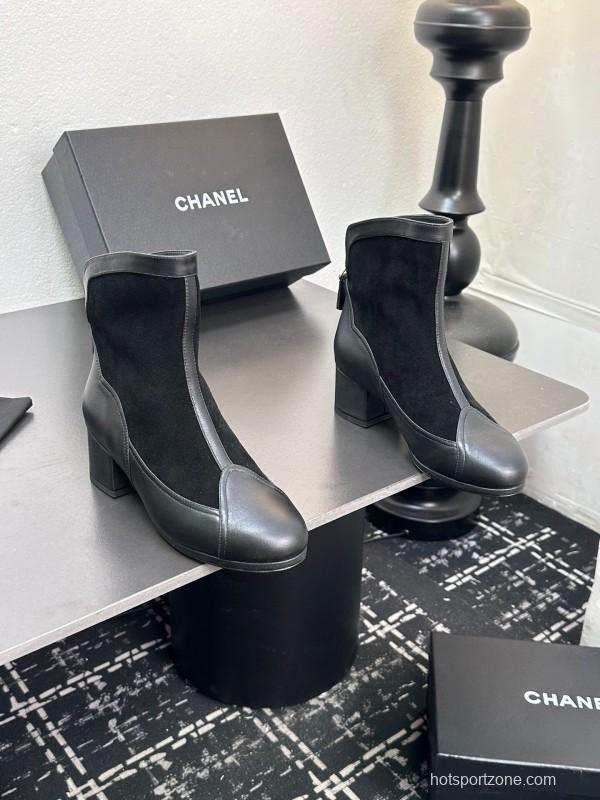 Chanel 2025 SS Short Boots Essential Fall Winter Fashion Item - LY00390