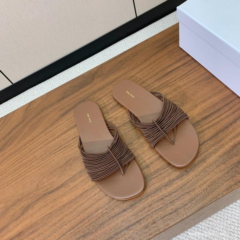 The Row Roman Net Sandals 2025 SS Minimalist Design - KFY00210