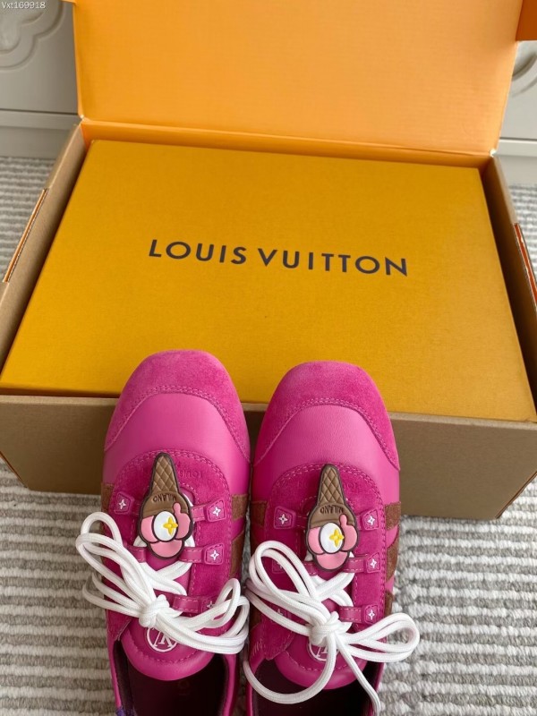 Louis Vuitton SNEAKERINA Ballet Sneakers Couple Edition with Chip - AS00350