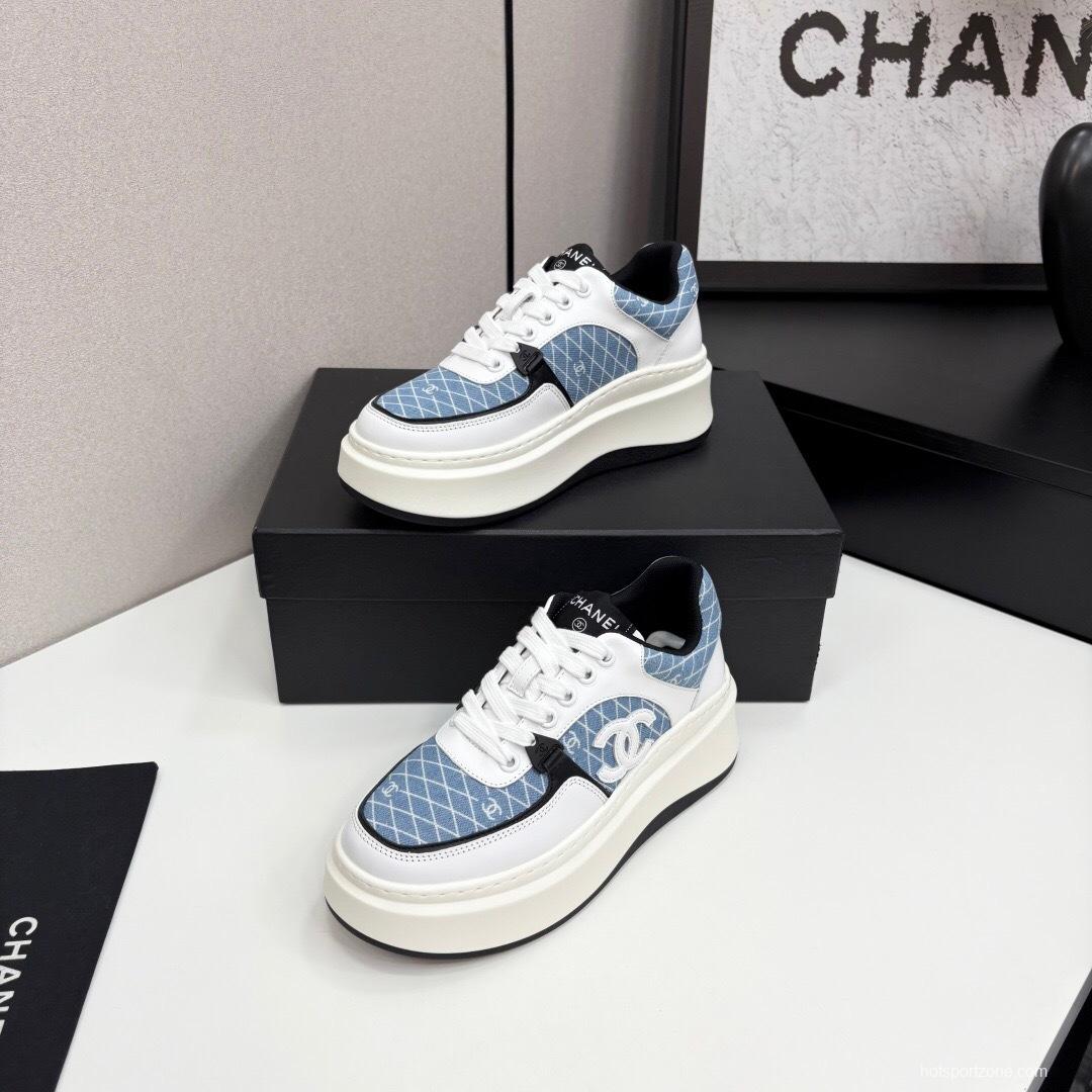 Chanel 2025 SS Panda Casual Sneakers - LY00340