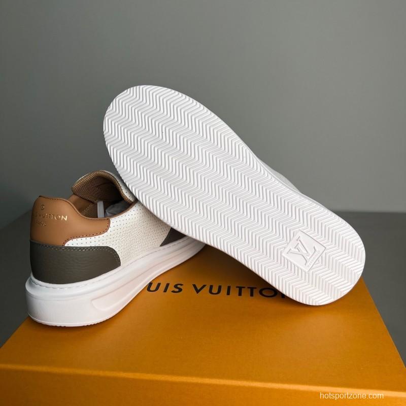 Lv Beverly Hills Low Top Fashion Sneakers Men's Shoes - YC