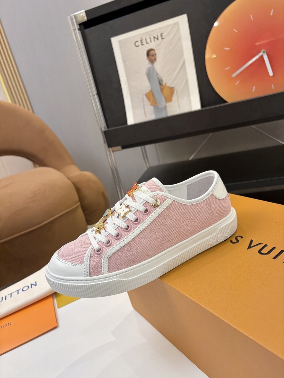 Louis Vuitton Lagoon Series Monogram Denim Sneakers - AS00300