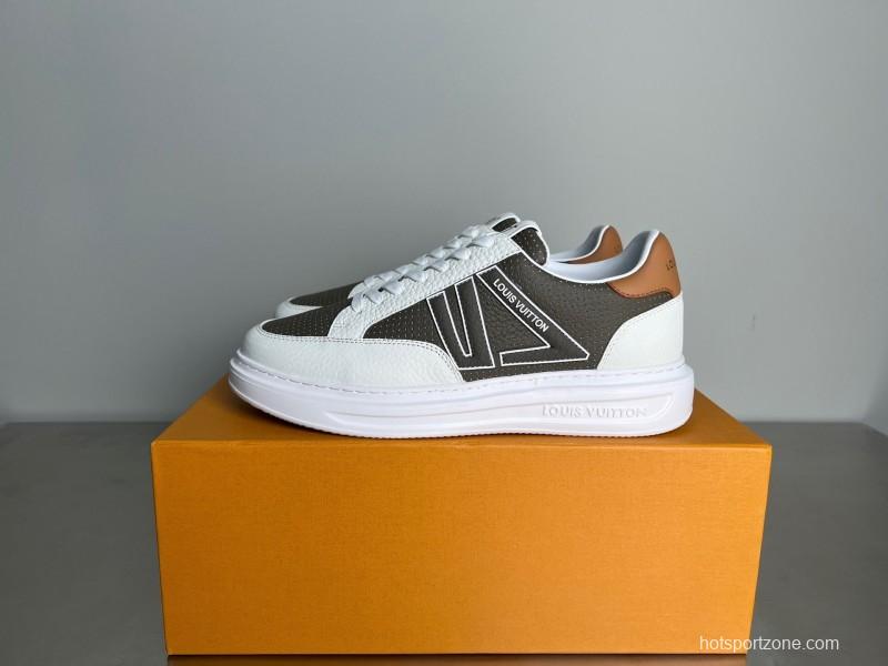 Lv Beverly Hills Low Top Fashion Sneakers Men's Shoes - 2025SS