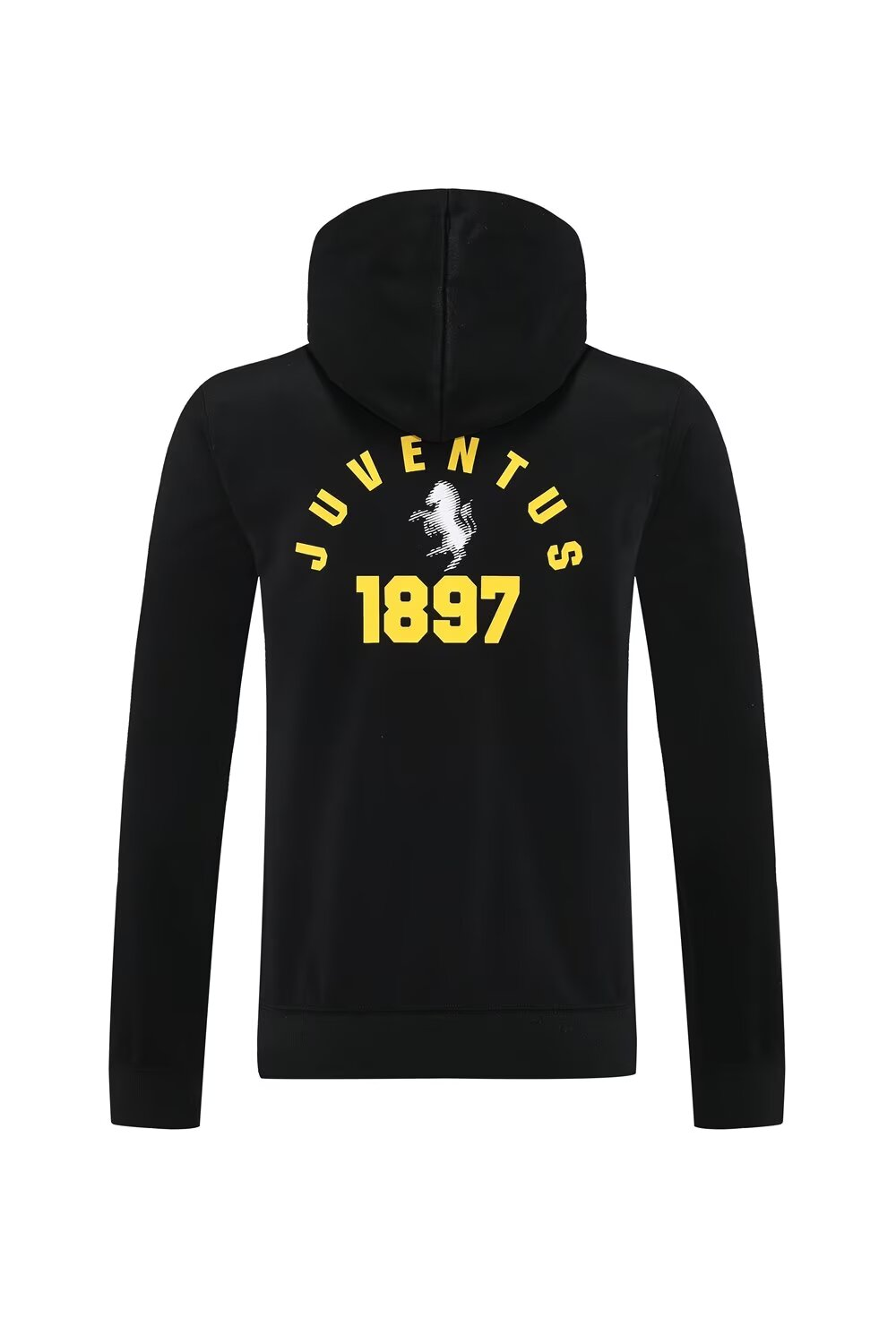 25/26 Juventus Black Sweatshirt Full Zipper Jacket+Long Pants