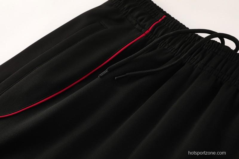 25/26 Liverpool FC Black  Full zipper Jacket Tracksuit+ long pants