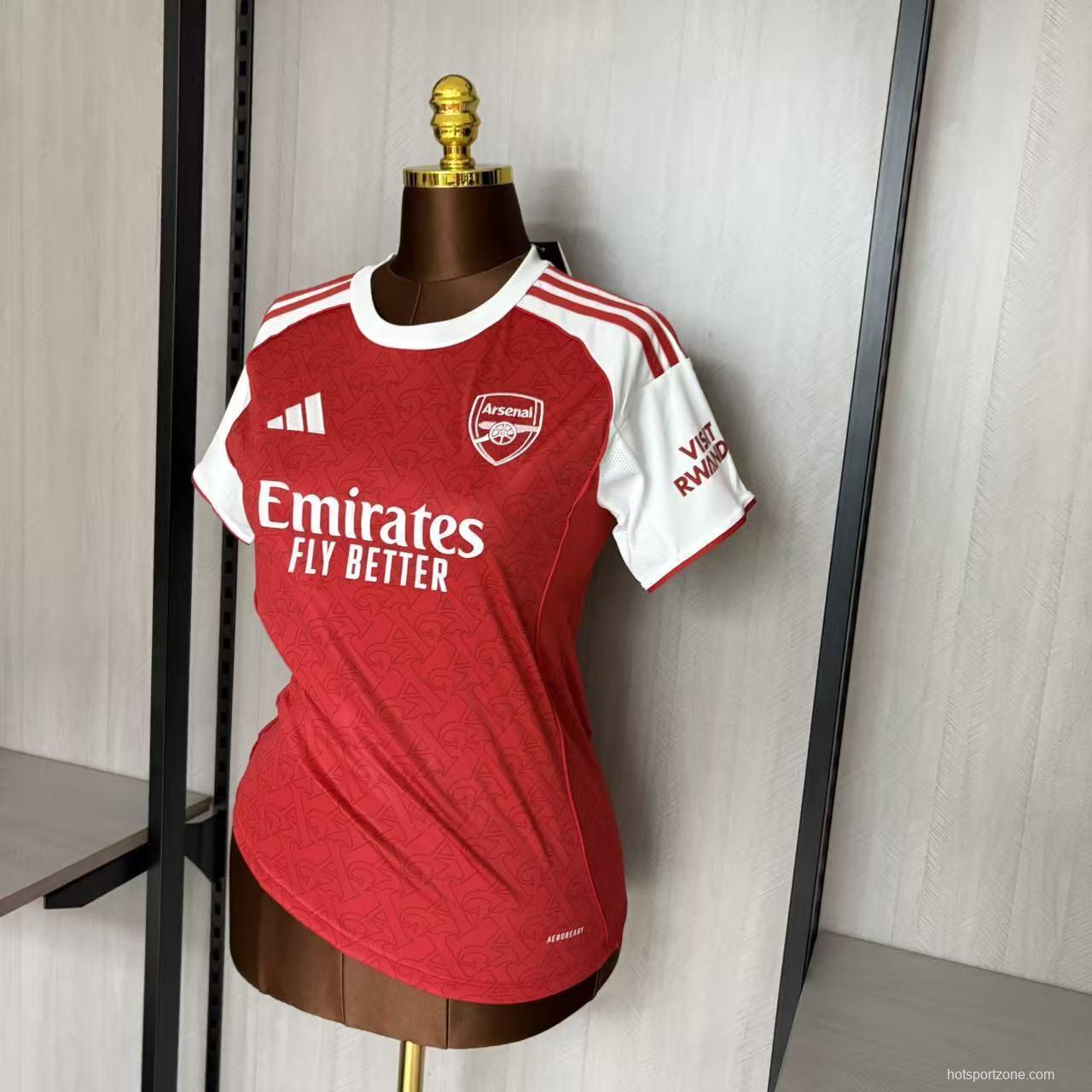 25/26 Women Arsenal Home Jersey