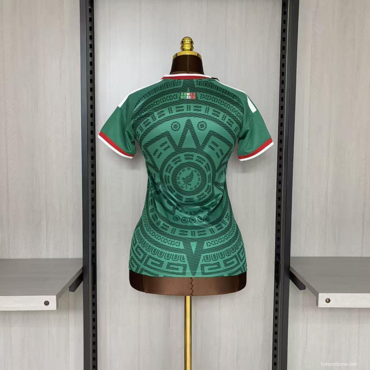 2026 Women Mexico Home Jersey