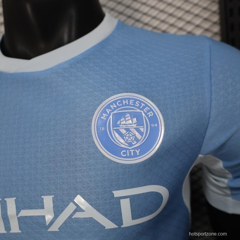 26/27 Player Version Manchester City Home Jersey (Predicted Version)
