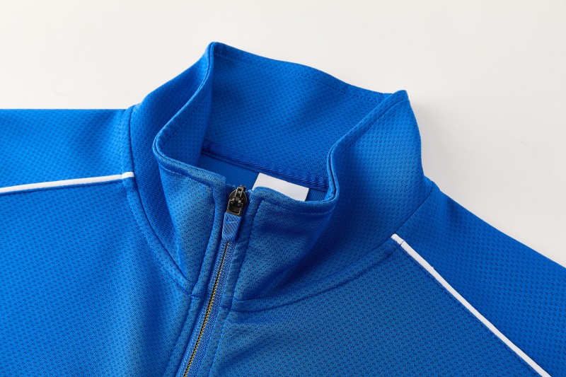 2026 NIKE Blue Full Zipper Jacket + Long Pants