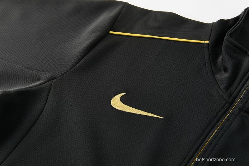 2026 NIKE Black Full Zipper Jacket + Long Pants