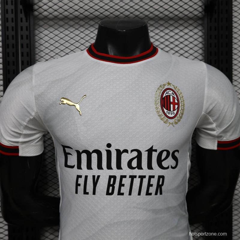 Player Version 26/27 AC Milan Away White Jersey