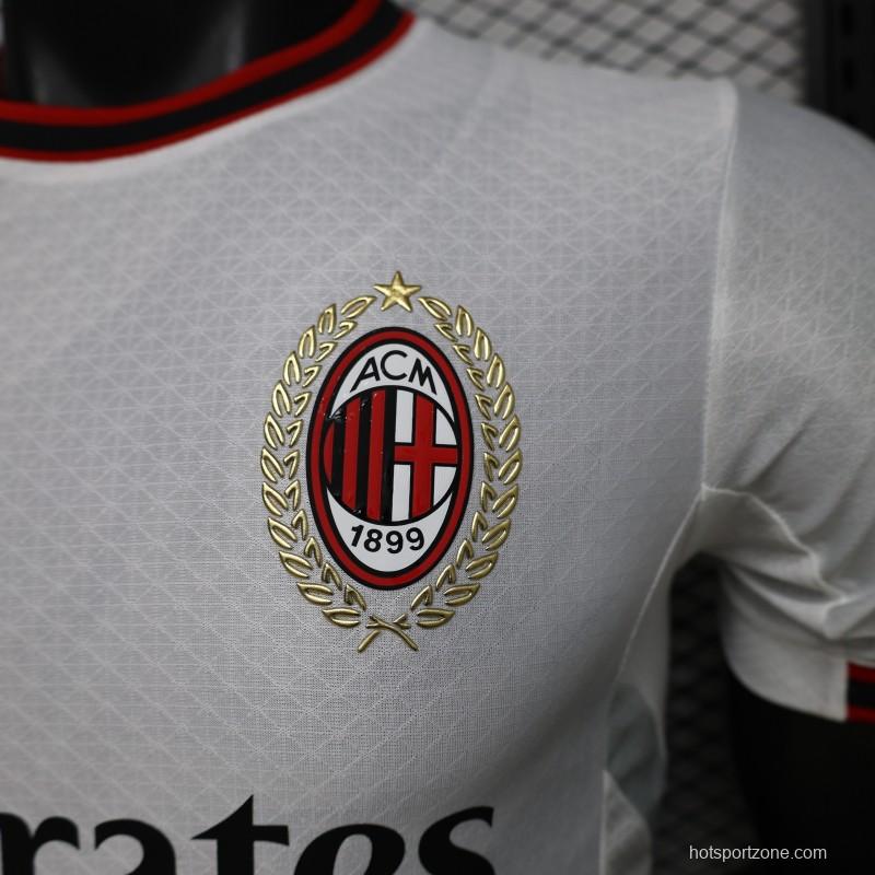 Player Version 26/27 AC Milan Away White Jersey
