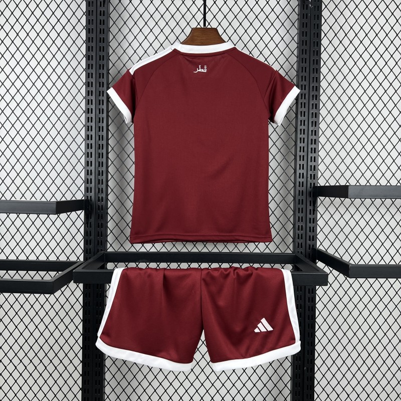 2026 Kids Qatar World Cup Home Kit