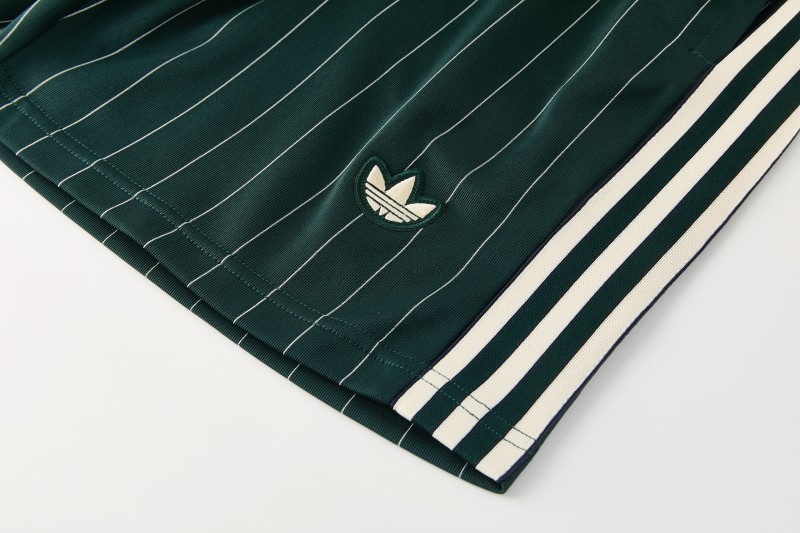 26/27 Juventus Navy Green Short Sleeve+Soccer Shorts