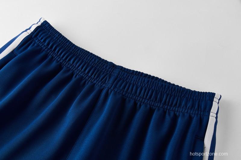 2026  Adidas Royal Blue Full Zipper Jacket + Long Pants