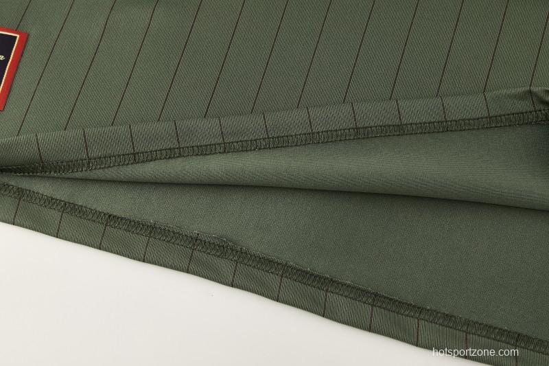 26/27 Bayern München  Forest Green  Pinstripe  Short Sleeve+Soccer Shorts