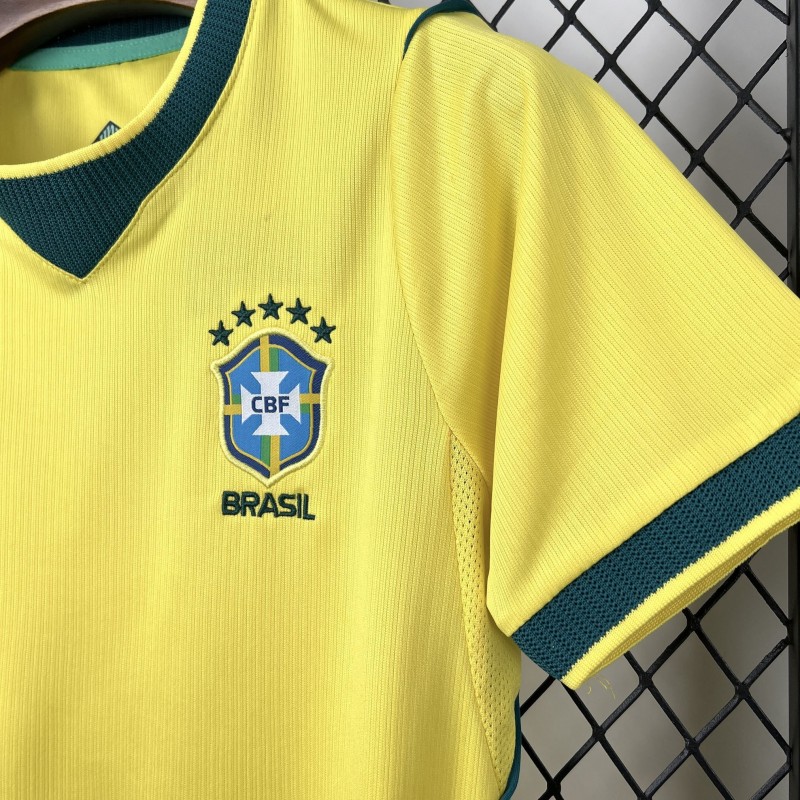 2026 Kids Brazil World Cup Home Kit