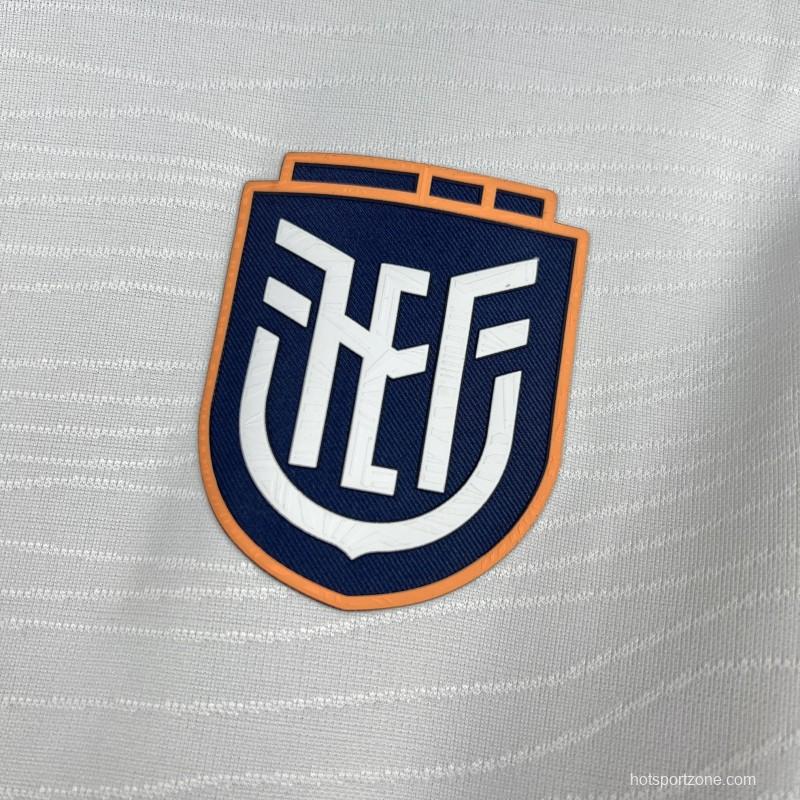 2026 Mens Ecuador World Cup Third Jersey