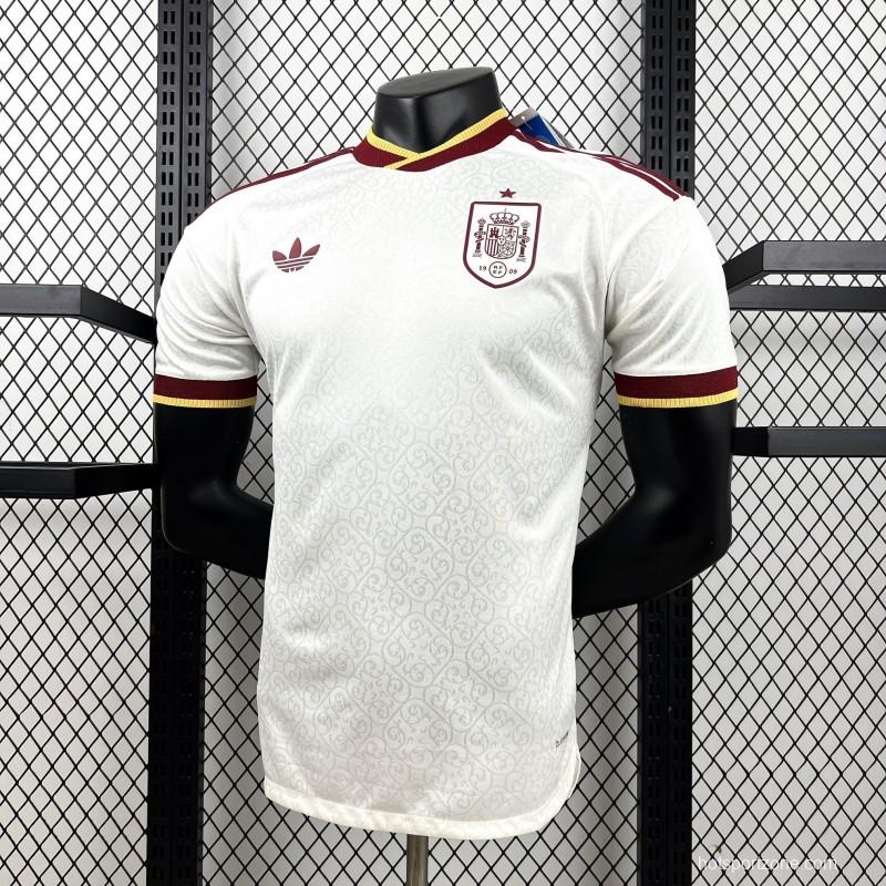 2026 Player Version Mens Spain World Cup Away Jersey