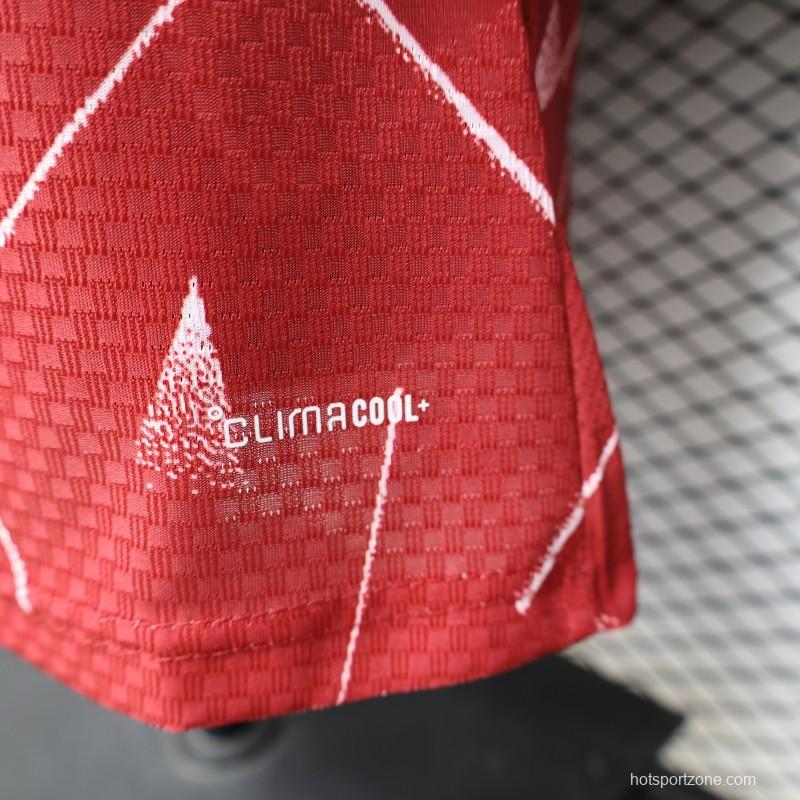Player Version 26/27 Liverpool Red with Geometric Shatter Pattern Home Special Edition Jersey