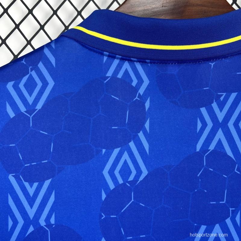 1994 Retro Colombia Away Long Sleeves Jersey