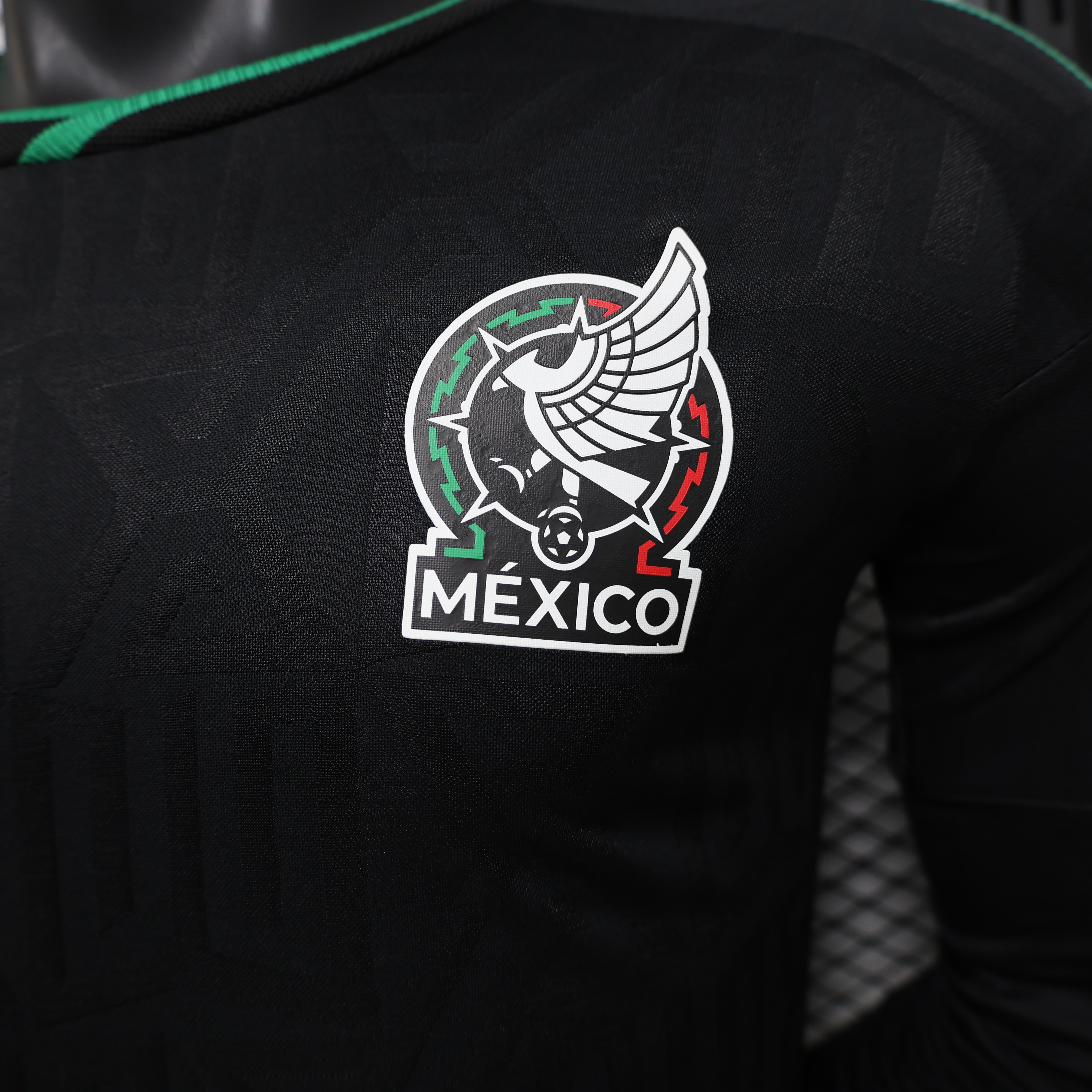 Player Version 26/27 Mexico Away  Black  Long Sleeve  Jersey