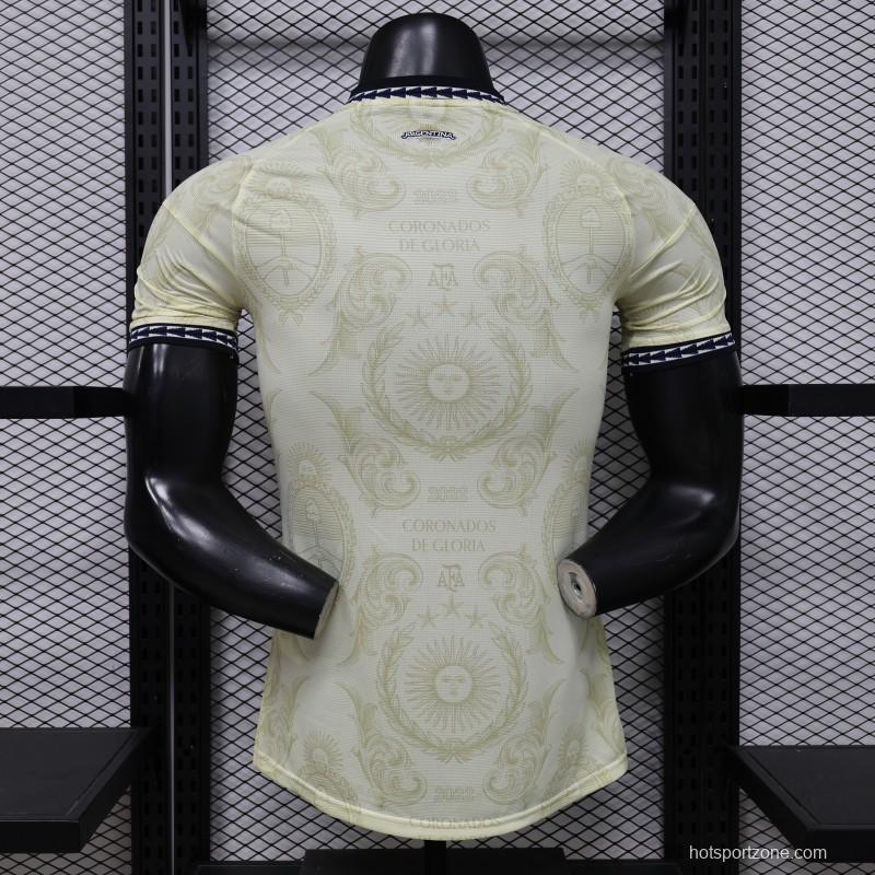 Player Version 26/27 Argentina  Champagne Special Edition Jersey