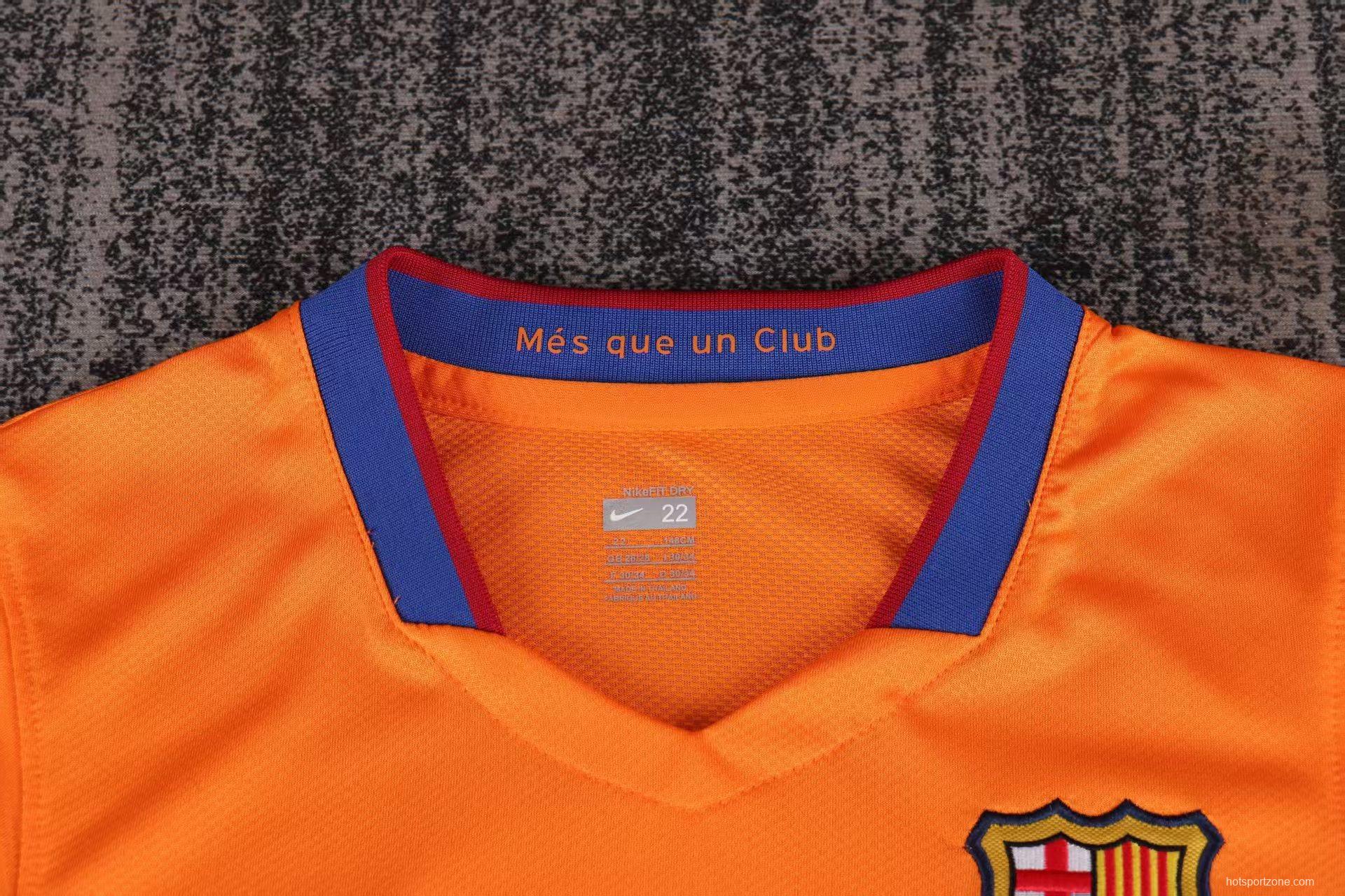 Retro 06/07 Kids Barcelona Away Jersey