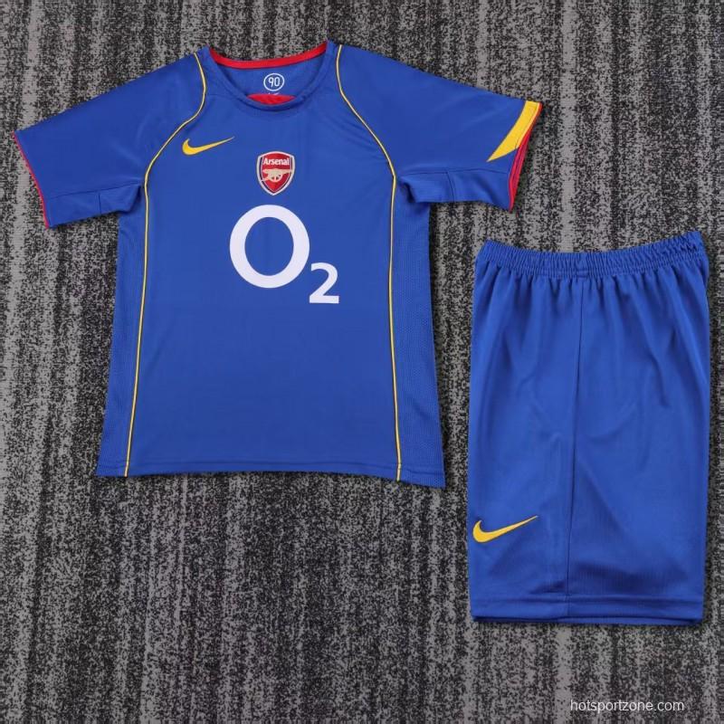 Retro Kids 04/05 Arsenal Away Jersey