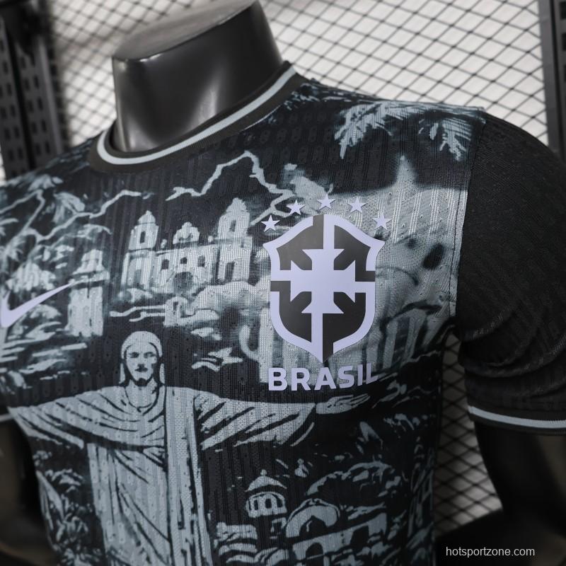 Player Version 2026 Brazil Special Edition Black  Jersey
