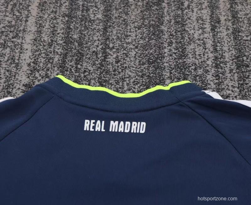Retro Kids 10/11 Real Madrid Away Navy Jersey
