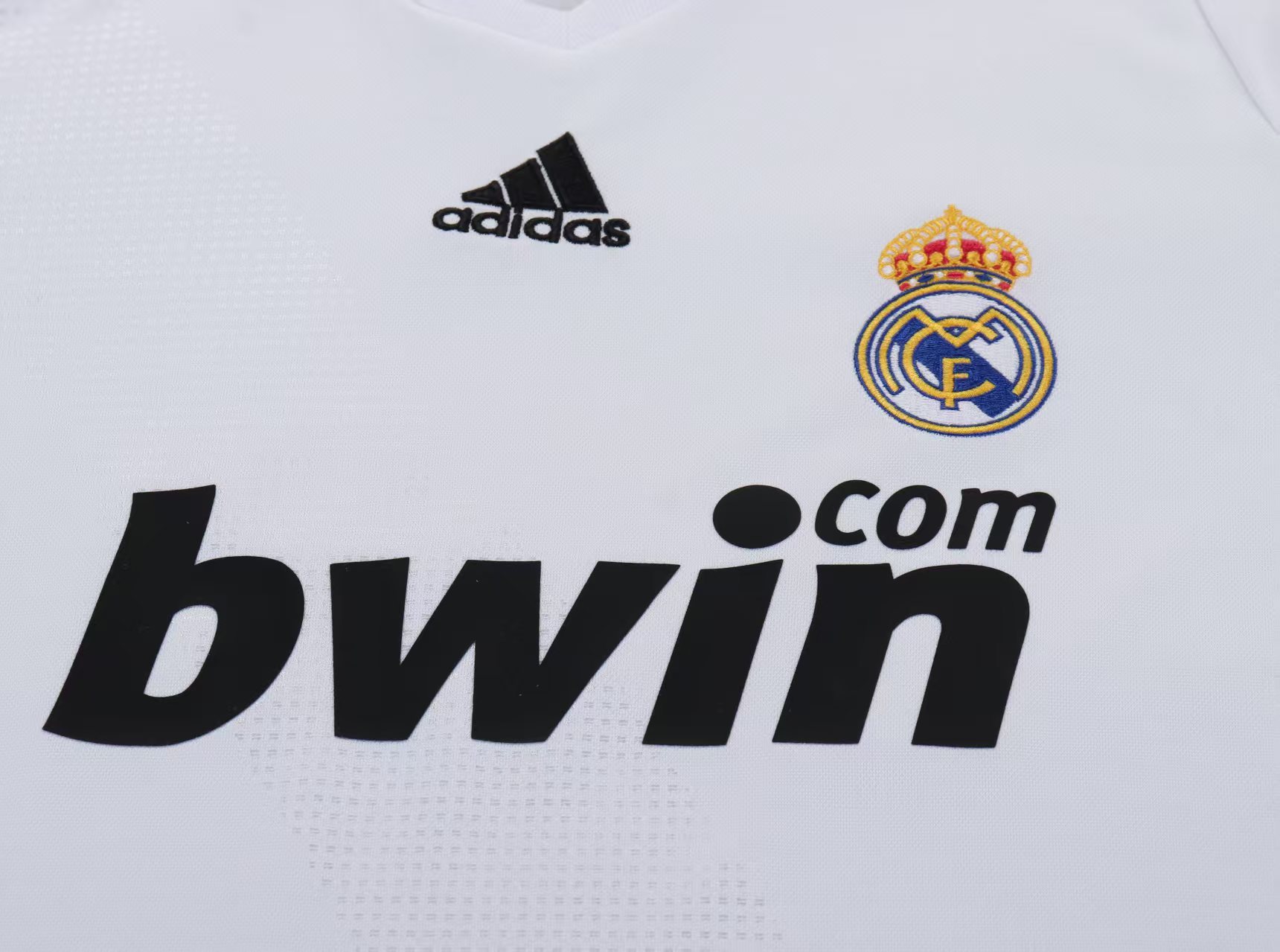 Retro Kids 08/09 Real Madrid Home Jersey