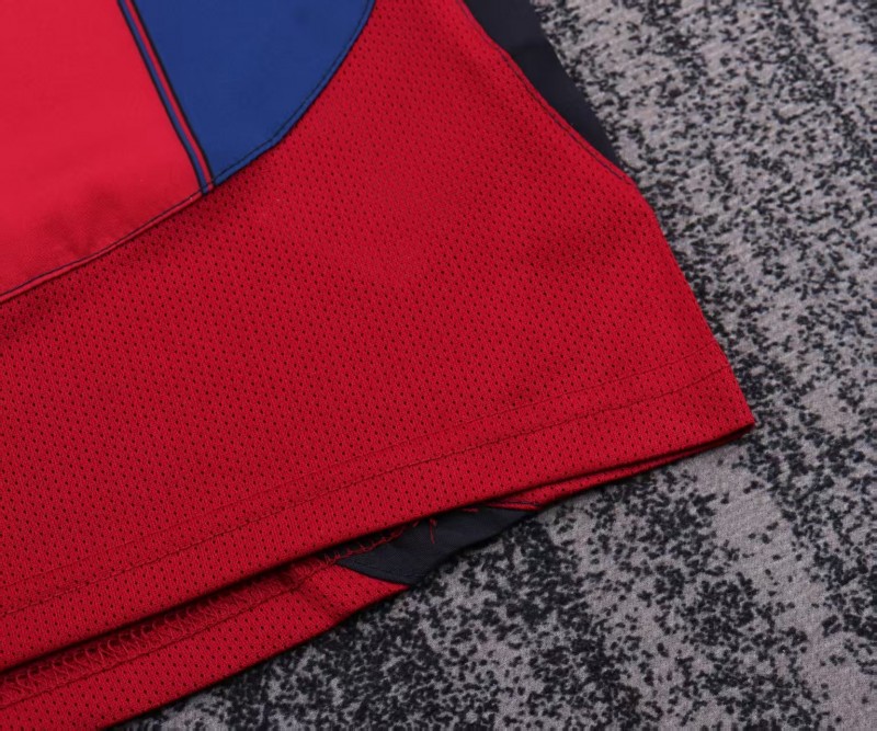 Retro Kids 03/04 Barcelona Red Blue Home Jersey