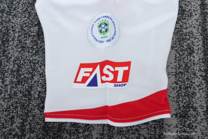 Retro 07/08 Kids Sao Paulo Home Jersey