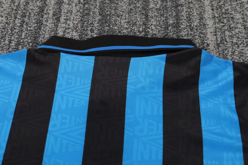 Retro 92/94 Kids Inter Milan Blue-Black Home Jersey