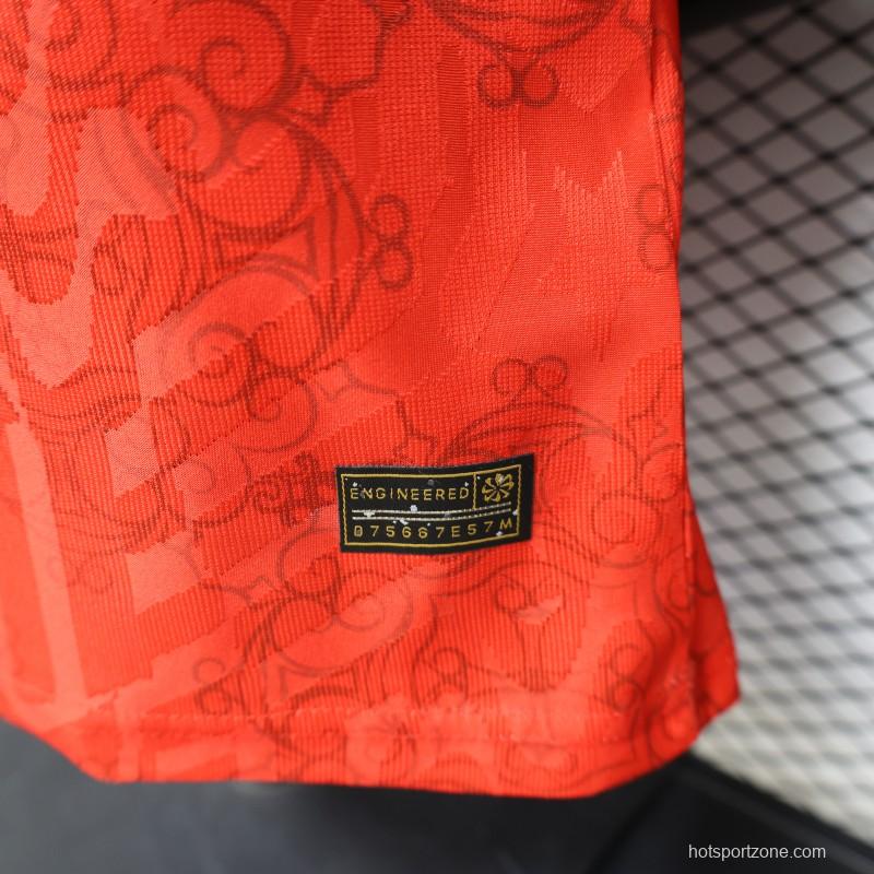 Player Version 2026 Portugal Home Red Special Edition Jersey