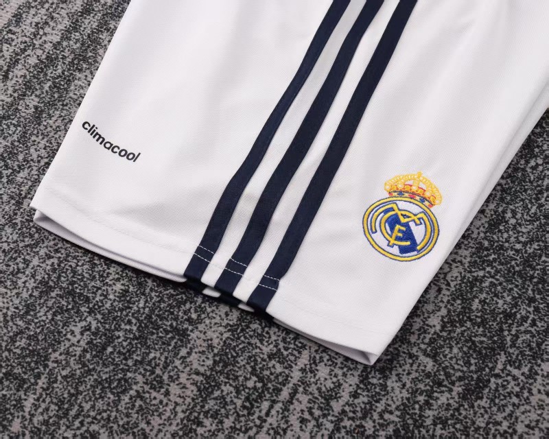 Retro Kids 16/17 Real Madrid Home Jersey