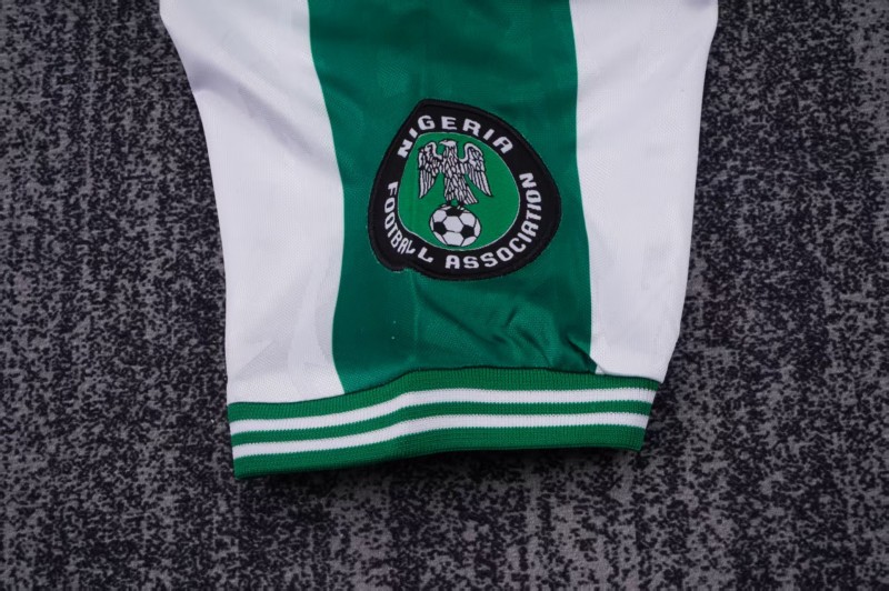 Retro Kids 1996  Nigeria Away White Jersey