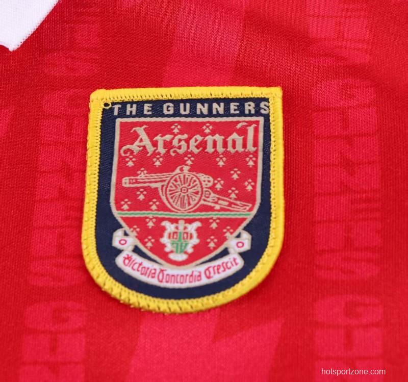 Retro Kids 94/96 Arsenal Home Jersey