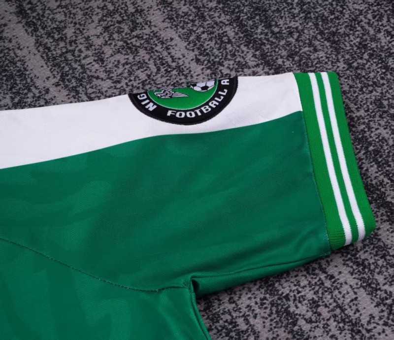 Retro Kids 1996  Nigeria Green Home Jersey