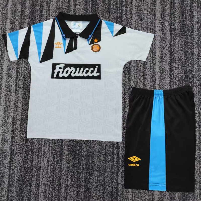 Retro Kids 92/93 Inter Milan Away Jersey