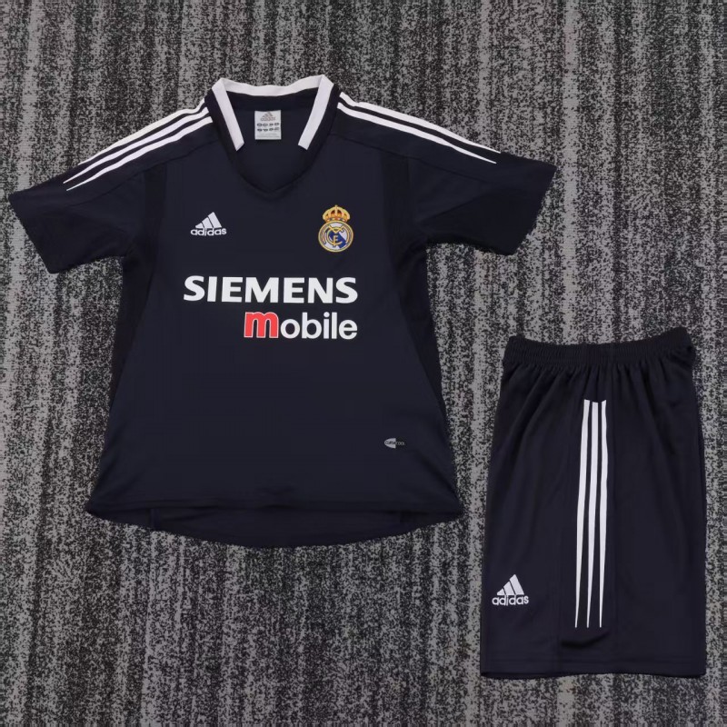 Retro Kids 04/05 Real Madrid Away Jersey