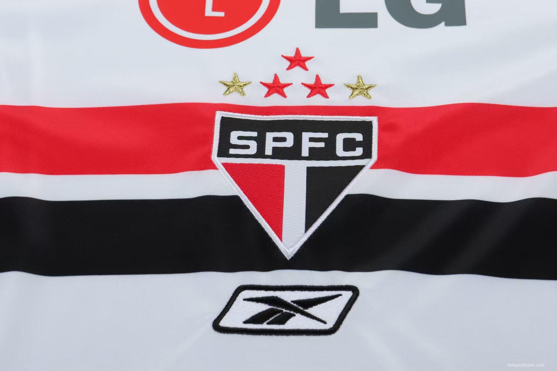 Retro 07/08 Kids Sao Paulo Home Jersey