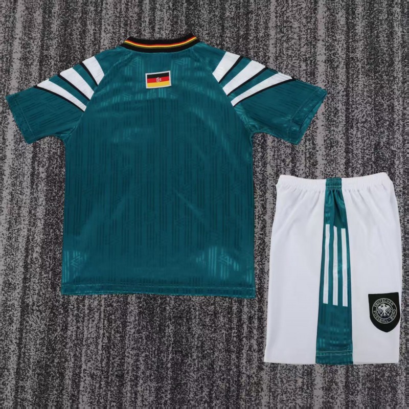 Retro Kids 1996 Germany Away Jersey